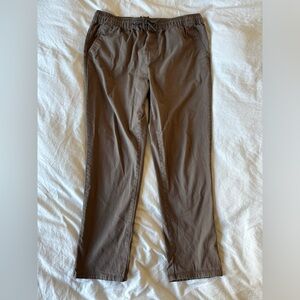 ASOS men’s brown chino trousers drawstring size large